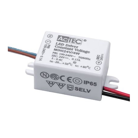 DRIVER ACTEC T.COSTANTE IP65 OUTPUT DC24V 0,17A 4W
