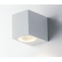 APPLIQUE QUBO BIANCO 1XGU10 IP54 9,3X8X6,7CM
