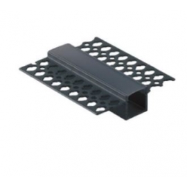 PROFILO GORIZIA NERO DIFFUSORE NERO CON TAPPI INCL