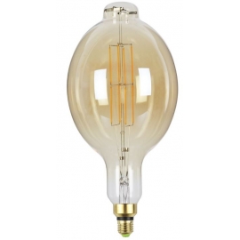 LAMPADINA LED FILAMENTO SMOKE BT180 E27 8W 250LM 4