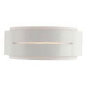 APPLIQUE SCOTT BIANCO 2XE14 32X12X13CM