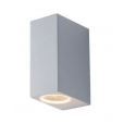 APPLIQUE QUBO BIANCO 2XGU10 IP54 15,1X9,3X6,7CM