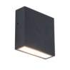 APLIQUE PRETO GEMINI XF LED 9.2W 800Lm 3000K IP54