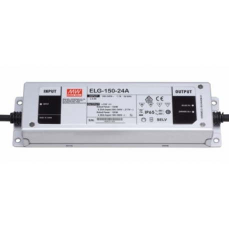 DRIVER MW ELG T.COSTANTE IP67 DIMM. OUTPUT 24V 6,2