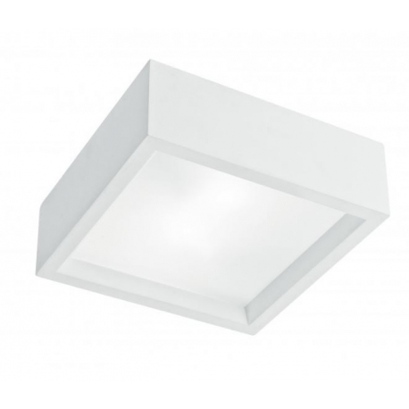 PLAFONIERA GABRIEL BIANCA 2XE27 25X25X8,5CM