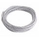 CAVO ELETTRICO CLAY IN TESSUTO BIANCO 2X0,75 500CM