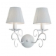 APPLIQUE PERLA BIANCO 2XE14 35X35CM