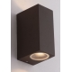 APPLIQUE QUBO CORTEN 2XGU10 IP54 15,1X9,3X6,7CM