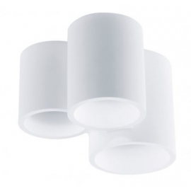 PLAFONIERA BANJIE BIANCA 3XGU10 22X14X19,5CM