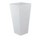 VASO DA GIARDINO GECO BIANCO 1XE27 IP65 28X28X60CM