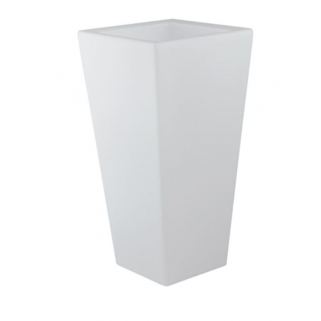 VASO DA GIARDINO GECO BIANCO 1XE27 IP65 28X28X60CM
