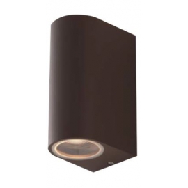 APPLIQUE ONE CORTEN 2XGU10 IP54 15,1X9,3X6,7CM