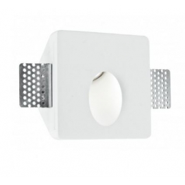 INCASSO A PARETE ARIEL BIANCO 1XGU10 MINI 10X10X5C