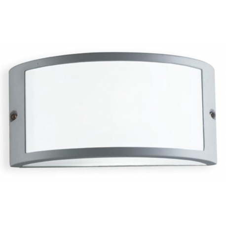 APPLIQUE AUSTIN SILVER 1XE27 IP54 25X13X12CM