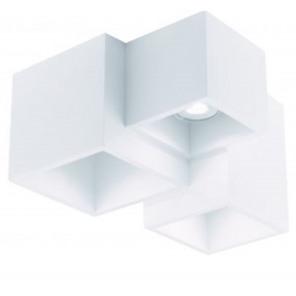 PLAFONIERA FOSTER BIANCA 3XGU10 24X23X15CM
