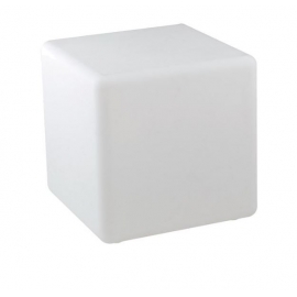 LUME DA GIARDINO GECO BIANCO 1XE27 IP65 40X40X40CM