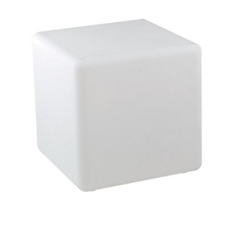 LUME DA GIARDINO GECO BIANCO 1XE27 IP65 40X40X40CM