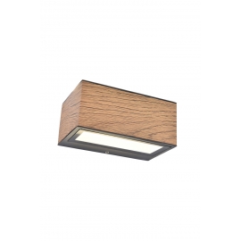 ARMADURA GEMINI wood print LED 11W 4000K IP54