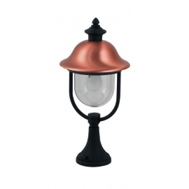 LUME VENEZIA NERO/RAME 1XE27 IP44 25X53,8CM