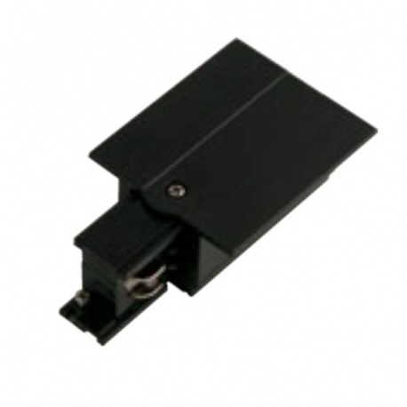 INNESTO SINISTRO NERO PER BINARIO INCASSO 9,8X5,6X