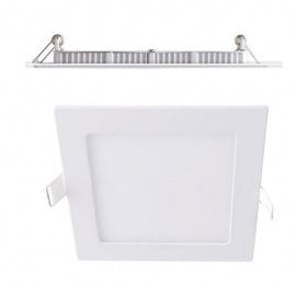 INCASSO LED FLAP BIANCO 8W 480LM 5500K 12X12X1,8CM