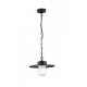 SOSPENSIONE YORK NERA 1XE27 IP44 30CM