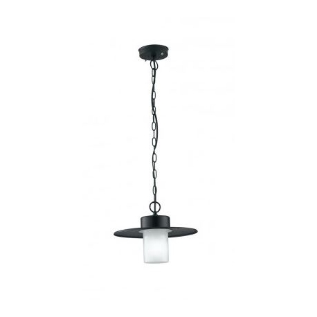 SOSPENSIONE YORK NERA 1XE27 IP44 30CM