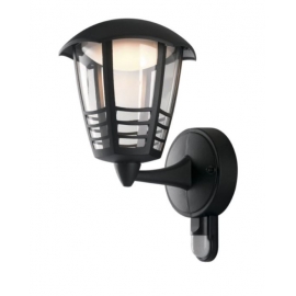 APPLIQUE LED UP CLOE NERO 12W 800LM 4000K IP44 CON