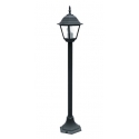 PALETTO ROMA NERO 1XE27 IP44 104X21CM