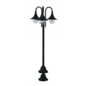 PALO PAVIA NERO 3XE27 IP44 190X56CM