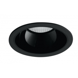 INCASSO LED LANDER NERO 15W 1500LM UGR 3000K CRI90