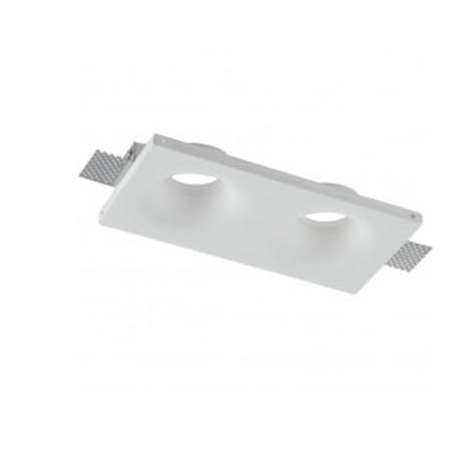 INCASSO SENSO BIANCO 2XGU10 24X12X4CM