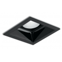 INCASSO LED LANDER NERO 15W 1500LM UGR 3000K CRI90