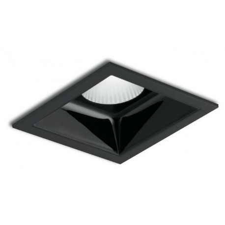 INCASSO LED LANDER NERO 15W 1500LM UGR 3000K CRI90