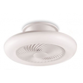 VENTILATORE CON LAMPADA LED ALISEO BIANCA 40W 3600