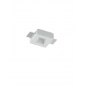 INCASSO MINI BIANCO 1XGU10 7X7X3CM