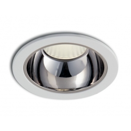 INCASSO LED LANDER BIANCO/CROMO 30W 3000LM UGR 300