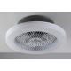 VENTILATORE CON LAMPADA LED FOEHN BIANCA 40W 3600L