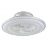 VENTILATORE CON LAMPADA LED BOREA BIANCA 40W 3600L