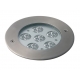 CALPESTABILE LED IRIDE ALLUMINIO 18X1W 12-24V DC R