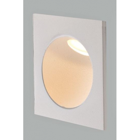 INCASSO LED ONYX BIANCO 2W 144LM 4000K IP54 9X9X4C