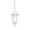 SOSPENSIONE MILANO BIANCA 1XE27 IP44 17CM