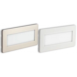 INCASSO LED BOLT BIANCA O NIKEL 5W 300LM 4000K IP6
