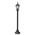 PALETTO MILANO NERO 1XE27 IP44 105X21CM