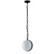 SOSPENSIONE ORBIT NERO 1XE27 IP44 20CM
