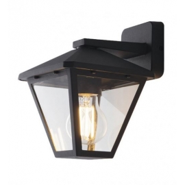 APPLIQUE DOWN PRISMA ANTRACITE 1XE27 IP44 19,1X21,