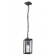 SOSPENSIONE MIRAGE ANTRACITE 1XE27 IP44 26X13X13CM