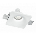 INCASSO SENSO BIANCO 1XGU10 12X12X4CM