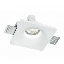 INCASSO SENSO BIANCO 1XGU10 12X12X4CM