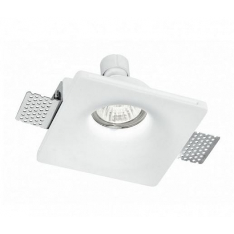 INCASSO SENSO BIANCO 1XGU10 12X12X4CM